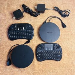 ASUS HD 1080p Nexus Player with Keyboard remotes