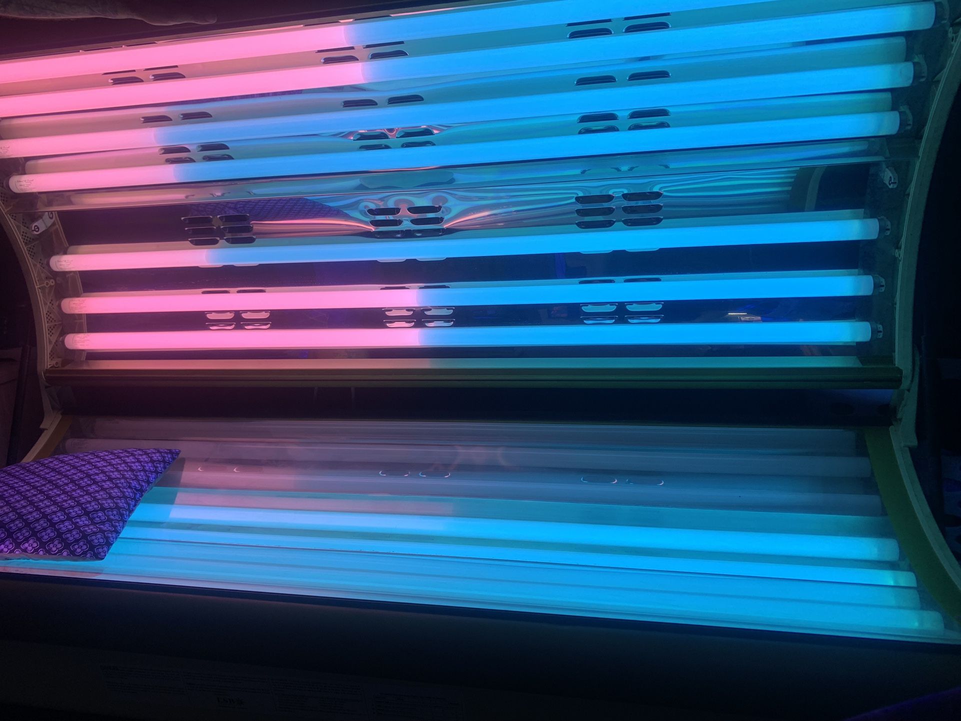 20 min Tanning bed