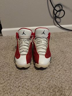 Jordan 13 gym red flint gray size 8.5 men