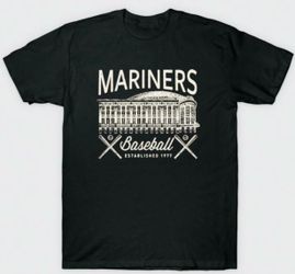 Sale***Seattle Mariners soft cotton black shirts***READ BELOW
