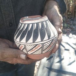 Osage Indian Pottery Bowel From 1932 
