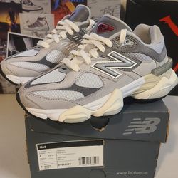 Authenticity Guarantee
New Balance 9060 Rain Cloud GS & Women's Grey Sports Sneaker GC9060GY Size 4