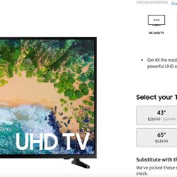 55" Class NU6900 Smart 4K UHD TV ($379 in value)