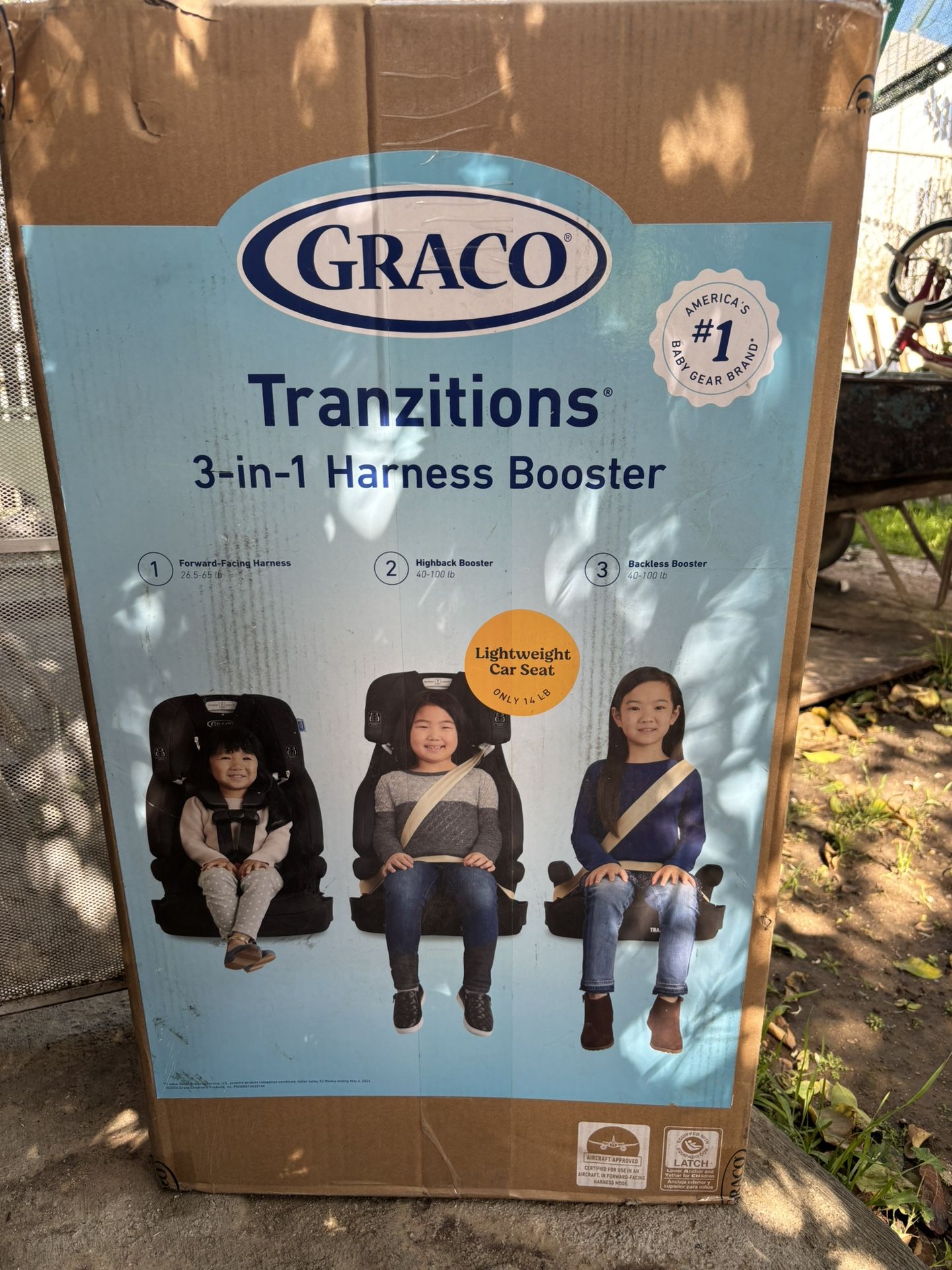 graco tranzitions booster **NEW**