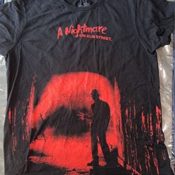 A NIGHTMARE ON ELM STREET T-SHIRT / $5 / SIZE LARGE