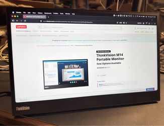 Lenovo M14 Portable Monitor