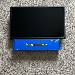 24in VIZIO Smart TV + Wall Mount 