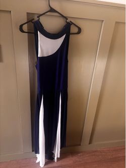 Gorgeous Blue and white Contemporary costume!