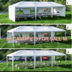 10x30 Canopy with Sidewalls and Windows, Outdoor Instant Canopy Tent for Parties