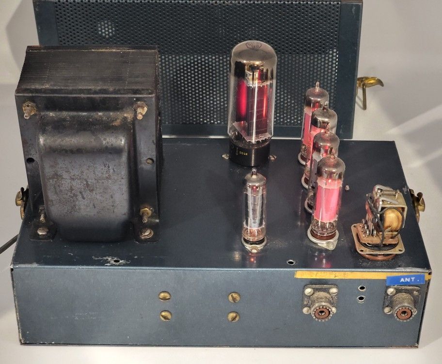 Vtg ELECTRONIC ENGINEERING CO MODEL LR 1 TUBE 10 Meter AMPLIFIER 28 vtg-electronic-engineering-co-model-lr-1-tube-10-meter-amplifier-28