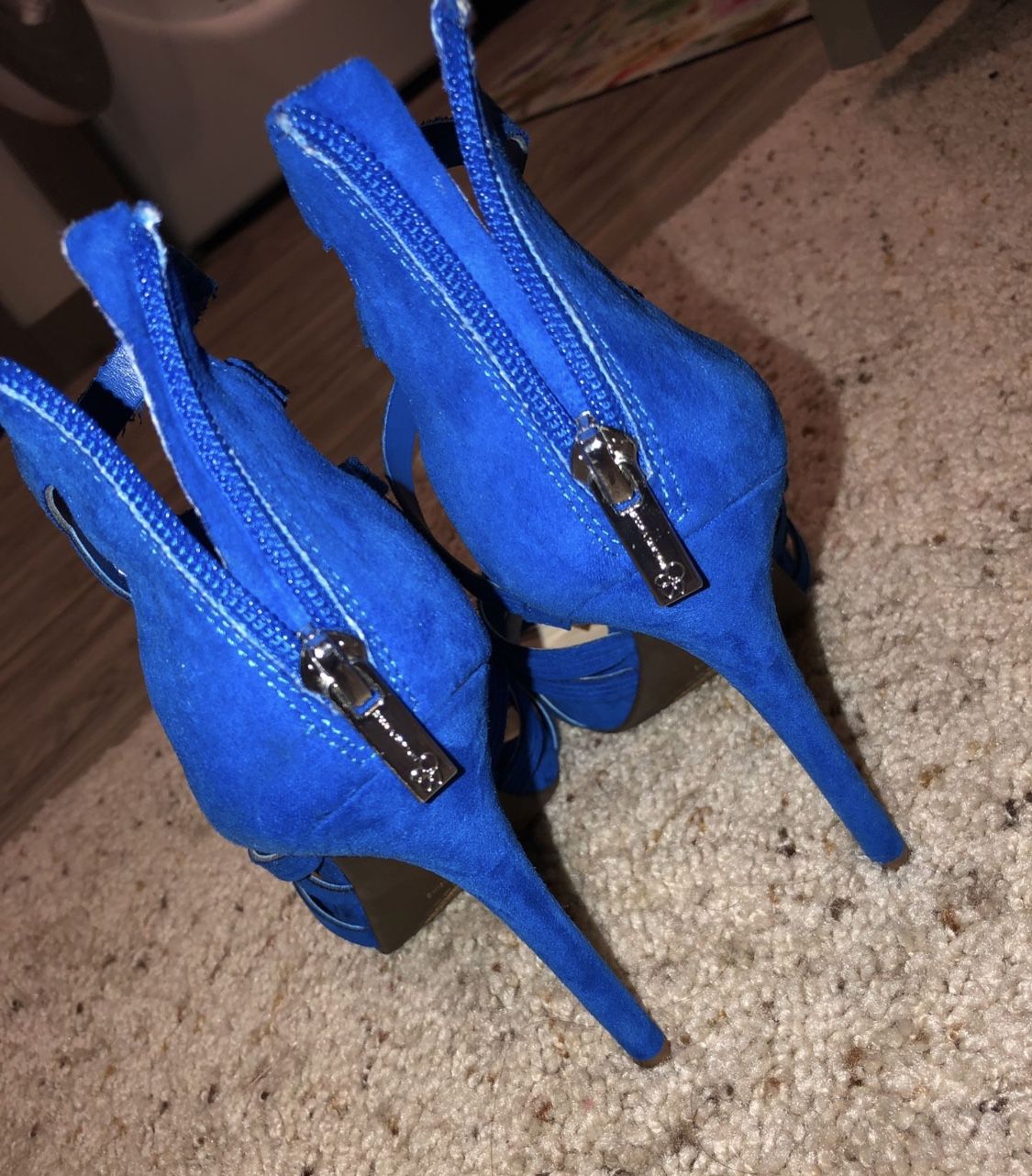 Size 7 Jessica Simpson Blue Heels