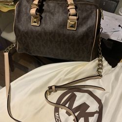 Michael Kors Large Duffel Crossbody Bag 