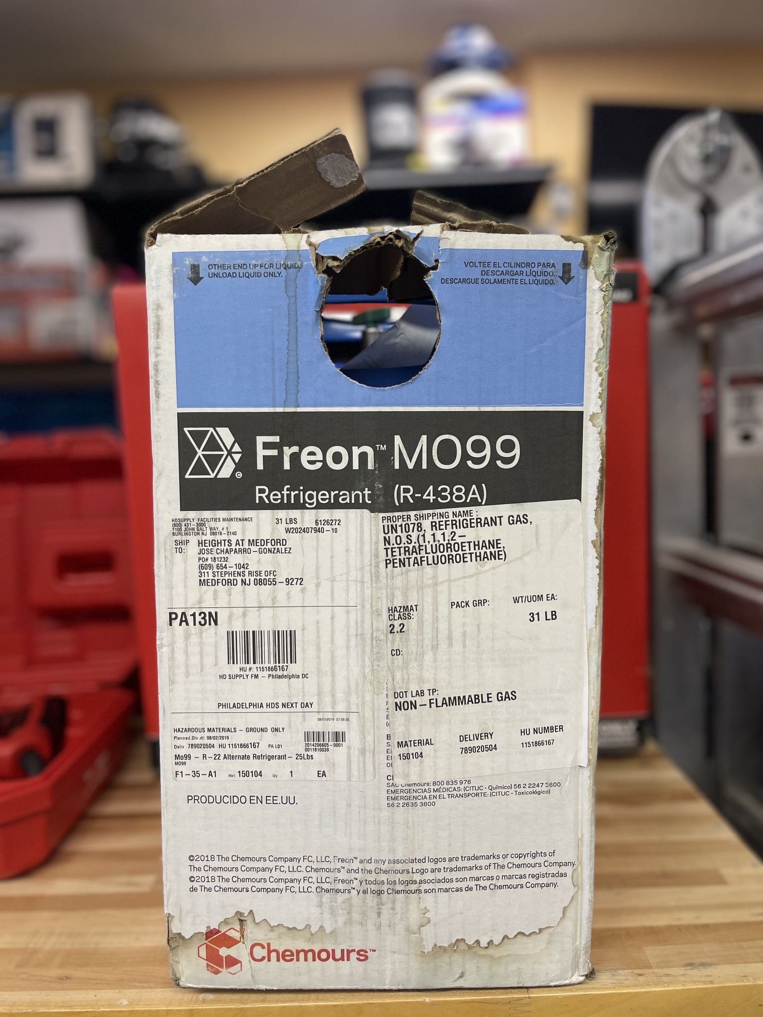 m099 freon