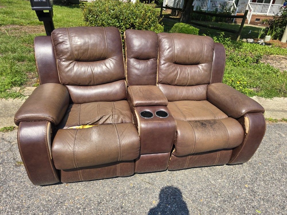Leather Sofa