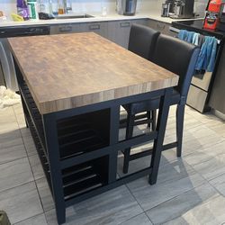 Kitchen island table