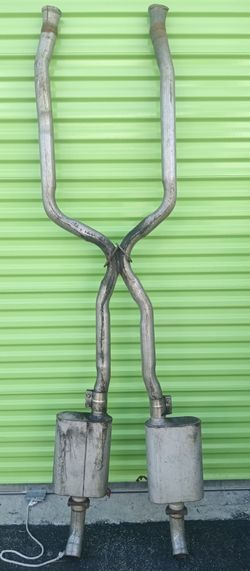 Dual flomasters mufflers