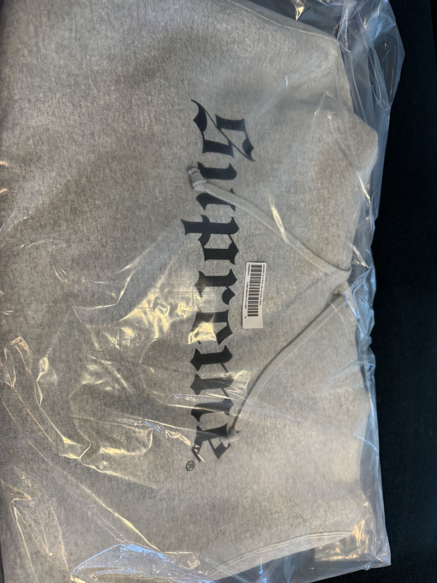 Supreme Old English Hoodie Gray - Size M