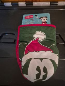 Disney Mickey Mouse Christmas Mini Oven Mitts 2-Pack