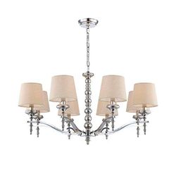 Brand New Extra Large Beautiful 8 Light Chandelier 