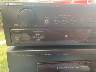 Pioneer stereo receiver amplifier .320 w. $$. 100 dlls!!!