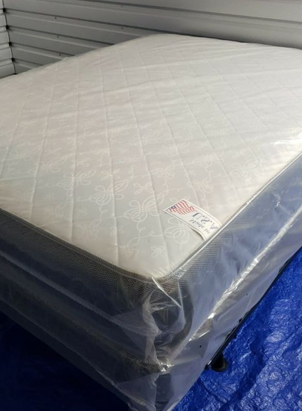 NEW FULL MATTRESS AND BOX SPRING 😉 100% QUALITY & CONFORM 👌