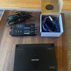 Kenwood 500 Watt Amp X-502-1 And Audio Control Lc2i Pro 
