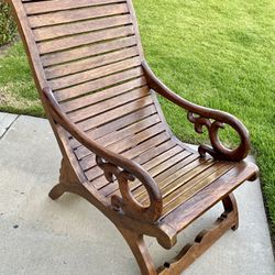 Teak Wood Lounge Chair