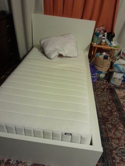 Two twin beds