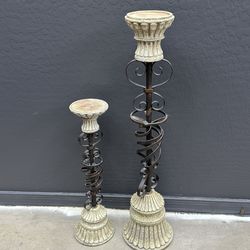 Tall candle holders  $20 OBO