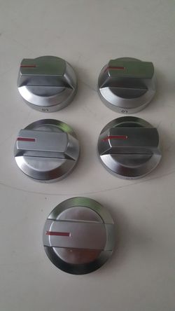 5 high quality Stove knobs