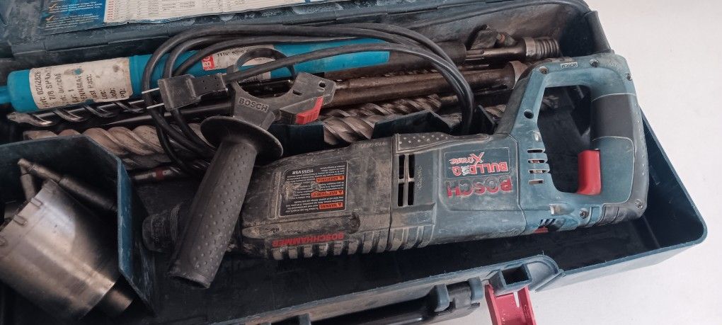 Bosch SDS Plus 45 Carbide And Accessories