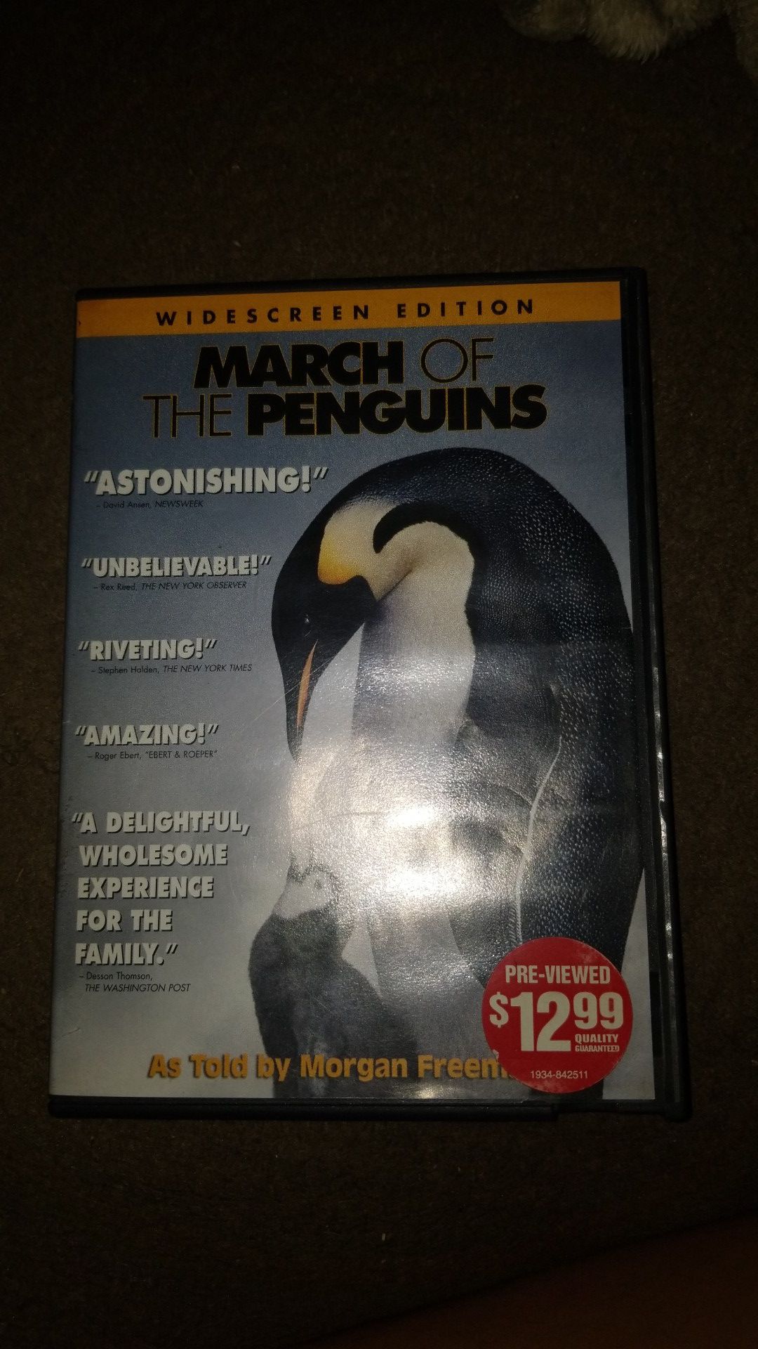 March of The Penguins DVD