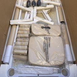 NEW Kids Plastic Table & 4 Chairs Set, Toddler/Kids Activity Table For Classroom, Playroom