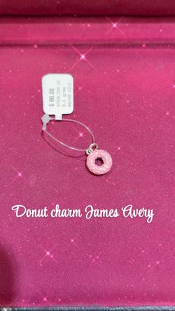 James Avery Sterling Silver Donut Charm