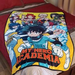 My Hero Academia Throw Blanket