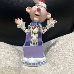 Rudolph Co. Bobblehead Charlie in the Box 6.50"x 4.25"x 2.50"