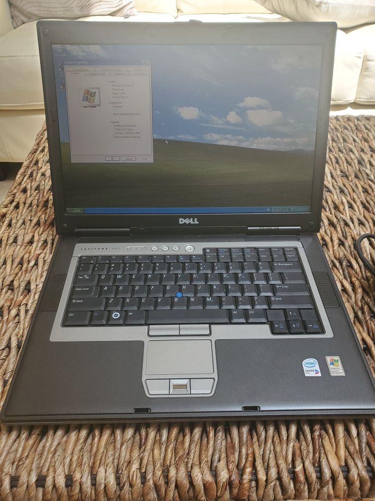 Dell D820 Windows XP Laptop