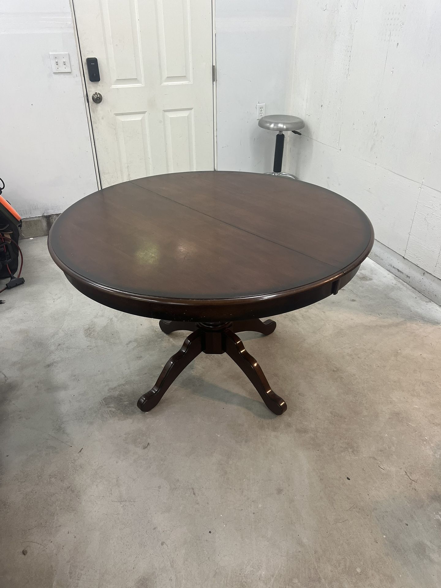 Pier 1 Brown Dining Table With Leaf Insert