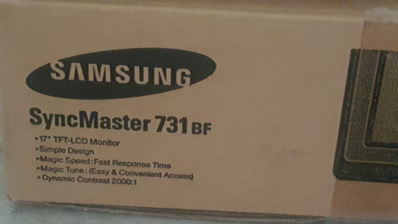 Samsung 17" monitor