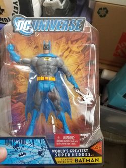 DC universe classics detective Batman mint OBO.
