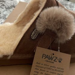 Bear Pawz Hard Sole Slipper/shoe NWT Size 9