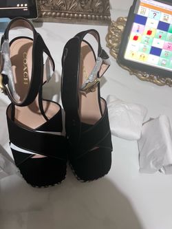 Coach Nelly Suede Sandal
