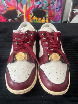 Nike Dunk Low Burgundy/Sail — Clean 🔥