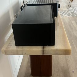 Marble console table