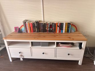 Entertainment Center and Mirror