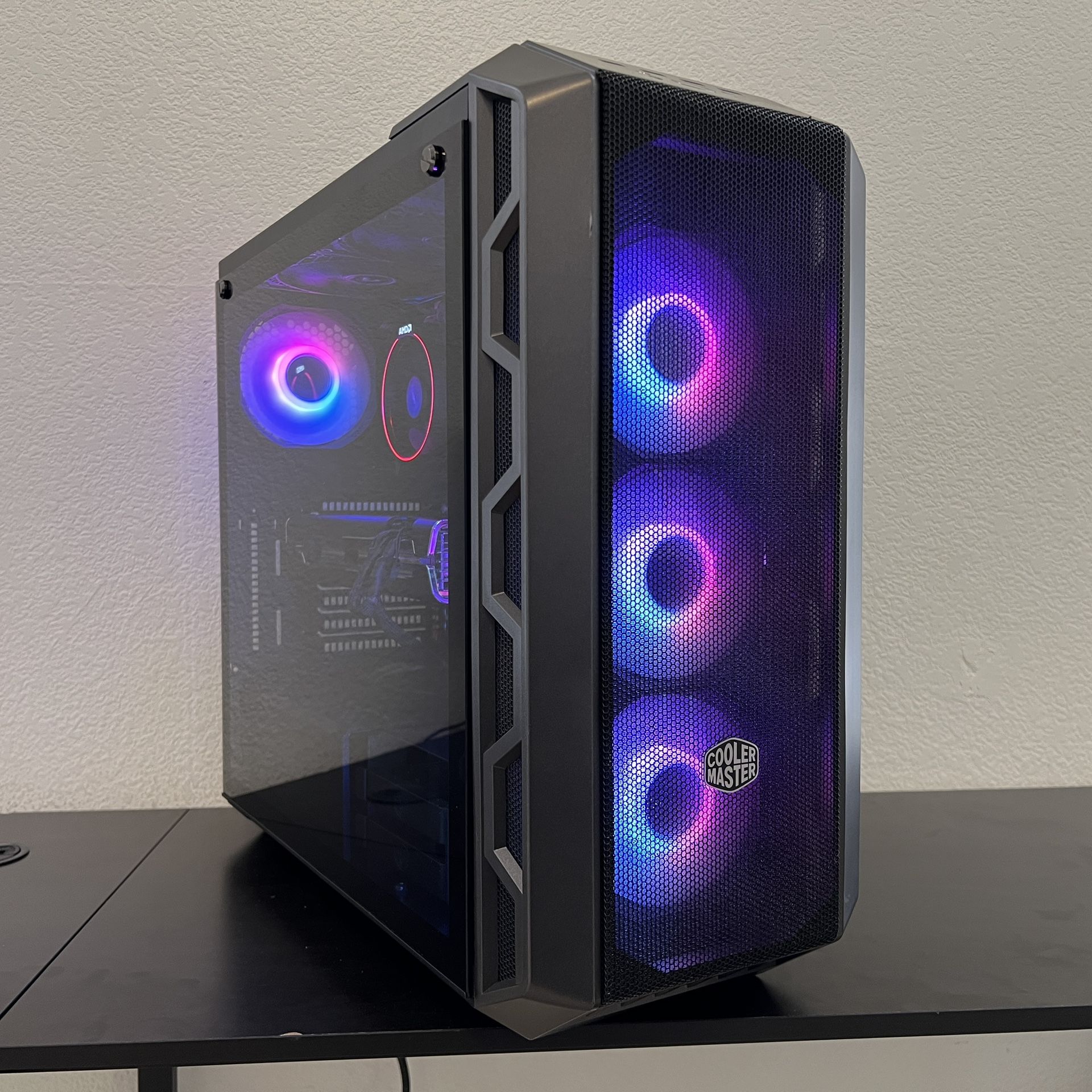 ULTRA FAST Ryzen 7 Gaming PC Computer (Ryzen 7 2700, RX 5700 XT = RTX 2070, 32GB RAM, 1TB NVMe + 1TB SSD, WiFi)