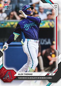 Diamondbacks Alek Thomas Topps Card