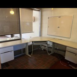 large secretary desk