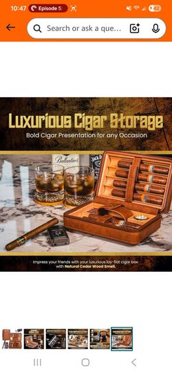 Cubaro Luxurious Cigar Storage Box with Natural Cedar Wood