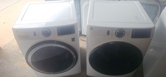 Ge Profile Front Load Stackable Washer And Electric Dryer Set